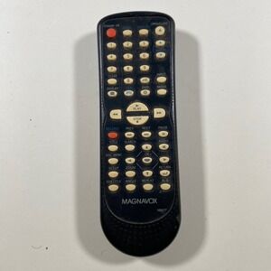 Magnavox NB677 VCR DVD Combo Remote Control Black OEM Replacement Controller